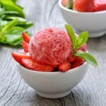 Sorbet aux fraises sans sorbetière : un dessert incontournable